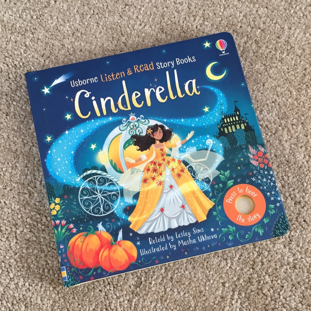 Usborne Listen & Read Cinderella Story Book